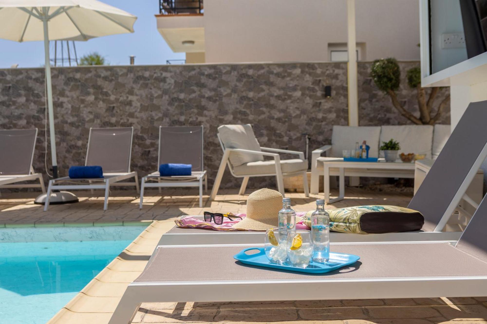 Accomoteleia Crystal Lagoon Villa Protaras Ngoại thất bức ảnh